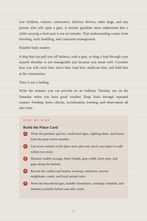 Interior page from The Honest Guardian